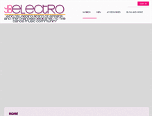 Tablet Screenshot of jojoelectro.com